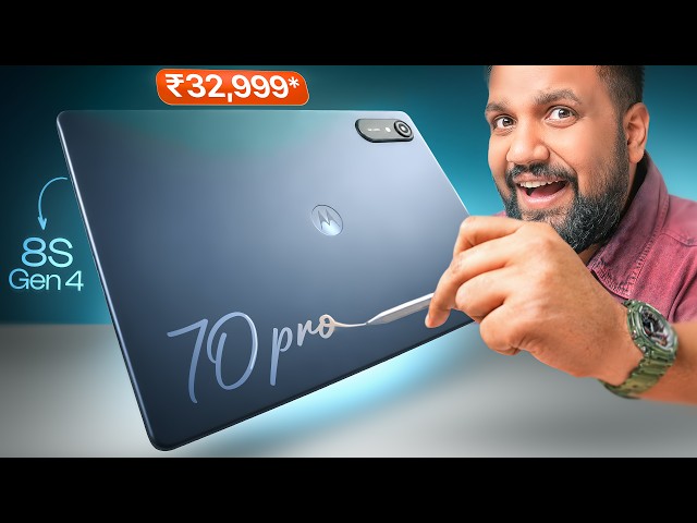 moto pad 70 Pro Tested: Best Tablet Under Rs 35,000?