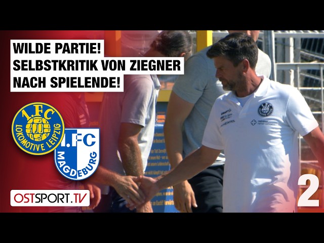 ZIEGNER SELF-CRITICAL: 1. FC Lok Leipzig - 1. FC Magdeburg II | Regionalliga Nordost