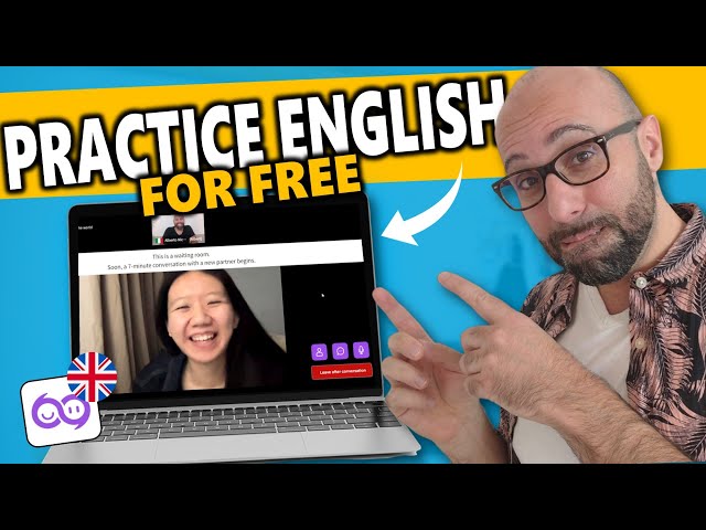 I use this website to practice English with REAL people