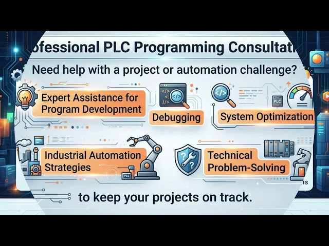 PLC Tutoring & Programming Consultation | Expert Automation Training for Students and Professionals