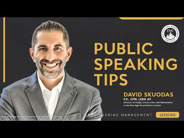 Public Speaking for Engineers - Become a Better Communicator