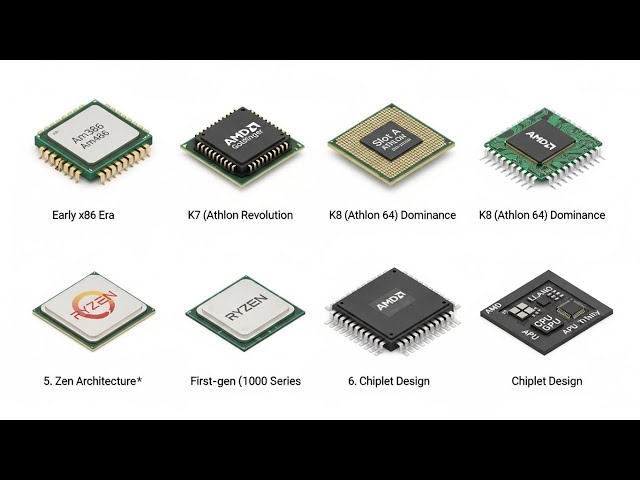 Every AMD CPU Explained in 6 Minutes
