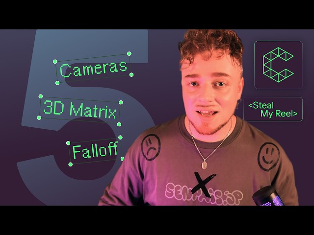 How I Fake 3D in Cavalry (2.5D Camera Tutorial)
