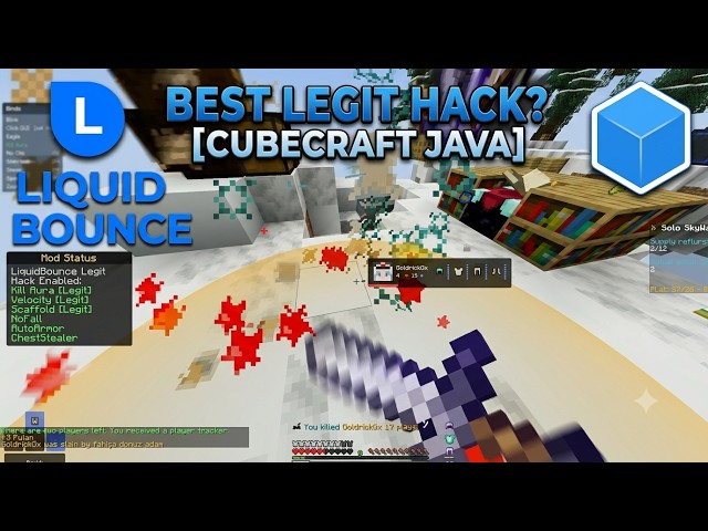 The Best Legit Hack for CubeCraft Java? | LiquidBounce Showcase