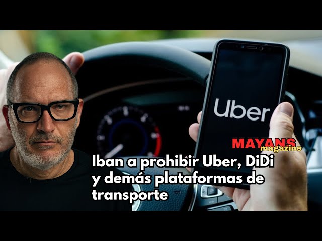 Were they going to ban Uber, Didi and other platforms in Colombia?