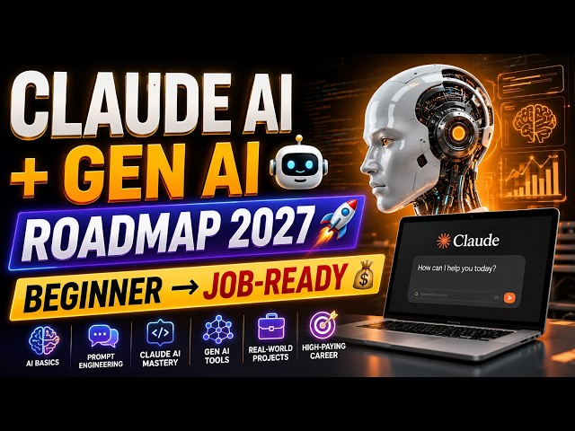 Claude AI with Gen AI 2027: Complete Beginner Roadmap | Anthropic Claude AI Jobs | Naresh IT