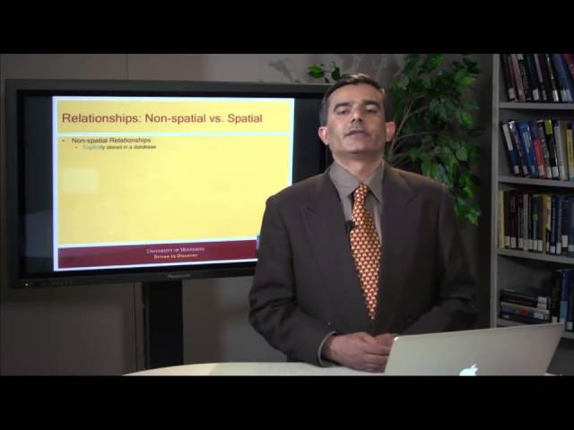 Spatial data types and relationships (2014 Coursera)