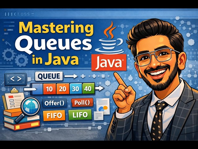 Mastering Java Queues | Java | Interview Preparation | College Eduventures