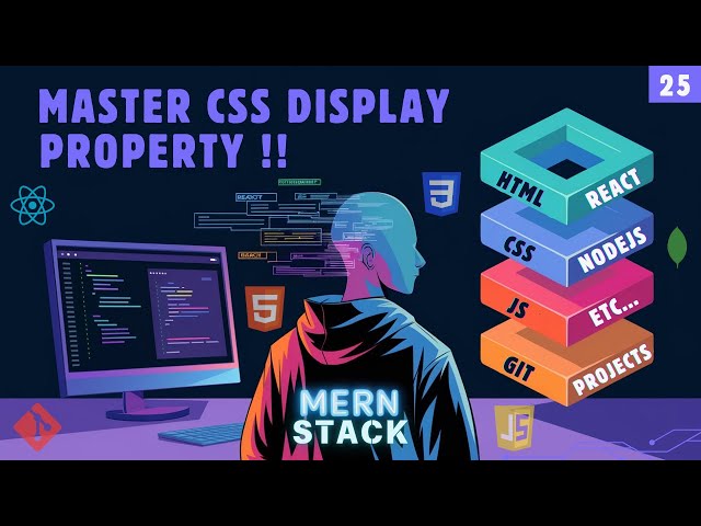 CSS Display Property: Inline, Block & Inline-Block Explained | EP-25
