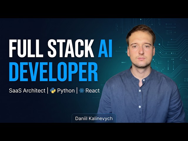 Daniil Kalinevych | Full-Stack AI Developer | SaaS Architect | Python | React | Angular | FastAPI