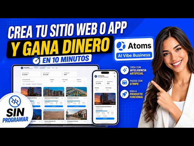 💰 How to Build a Real Estate Platform with AI and Make Money | Atoms.dev