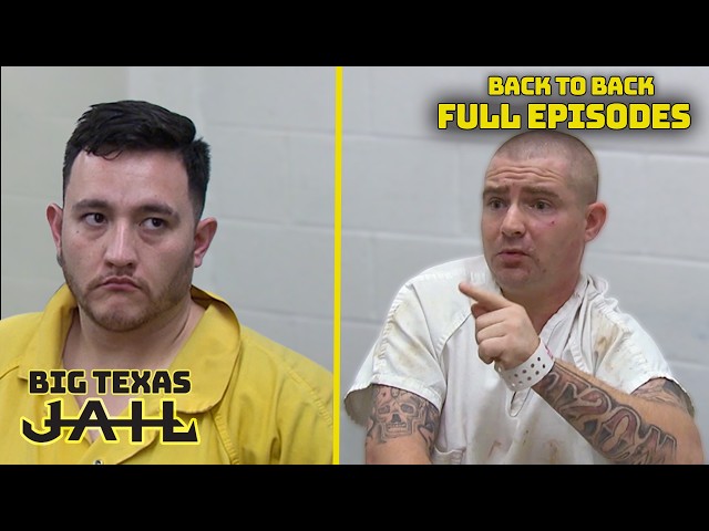 JAIL Big Texas: Secret Stash + Kitchen Duty Brawl! | Back-To-Back Full Episodes | JAIL TV Show JAIL