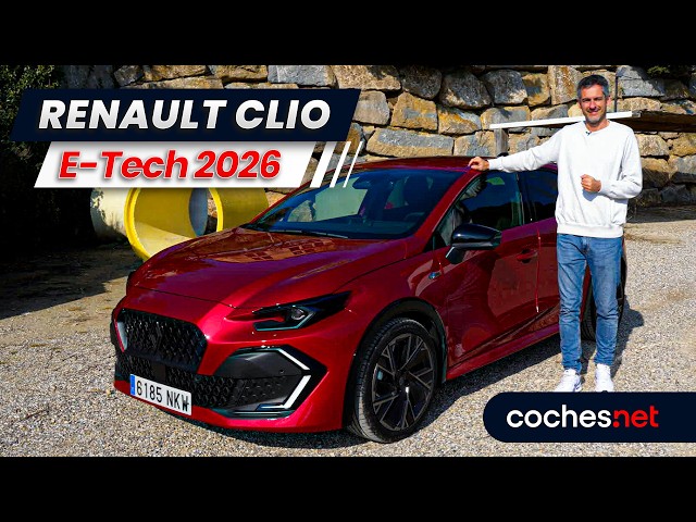 Renault Clio E-Tech Hybrid 160 hp | Test / Review in English | coches.net