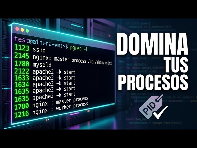 Domina el comando PGREP, que todo administrador deberia conocer #linux #linuxtips #comandoslinux