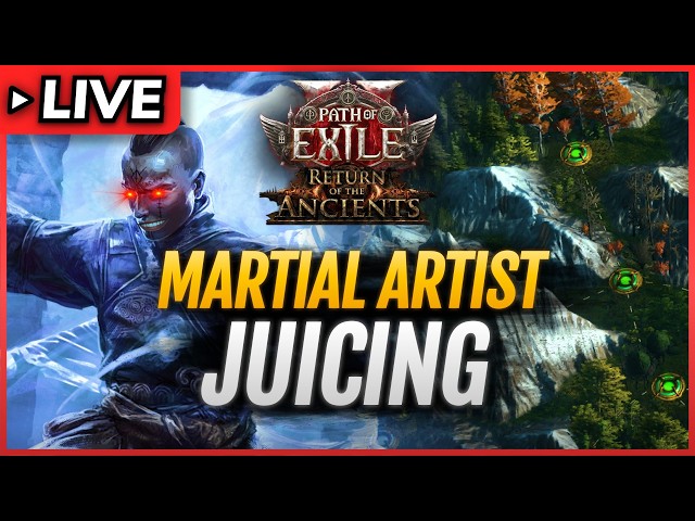 POE 2 0.5🔴JUICING FARM - MARTIAL ARTIST MONK Build for Whirling Assault🔴Path of Exile 2