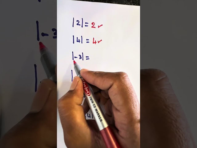 Best tips of Absolute value #tips #maths #mathisfun #mathstricks #basicproblems