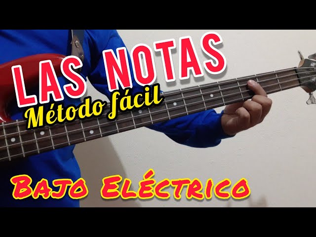 How to FIND ALL THE NOTES on the Electric BASS | Easy Method for Beginners