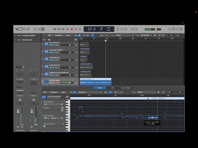 Using beatbox techniques to sing a C#1