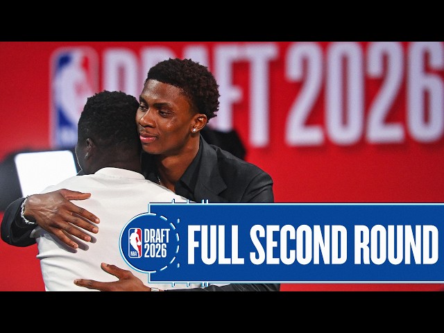 All 29 Second Round Picks of the 2026 NBA Draft