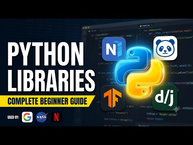 Python and Its Libraries Explained | Complete Beginner Guide