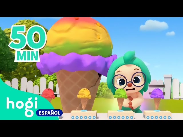 [⭐️100MIN⏰] - Todos los Mejores Videos para Apender los Colores | Hogi en español