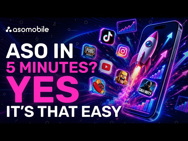 ASO Tutorial for Beginners: Step-by-Step Guide in 5 Minutes | ASOMobile