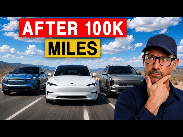 We Tested Ford, Tesla & Kia EVs After 100,000 Miles — A Clear Winner!