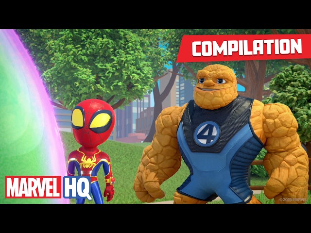 Spidey & The Thing Team-Up | Spidey and His Amazing Friends | @MarvelHQ