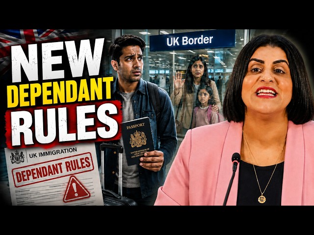 UK Dependant Visa Rules 2026: Can Students & Workers Bring Family?