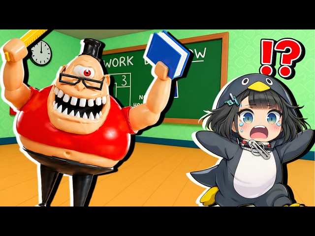 CAN GUGUGAGA Penguin Escape MR. STINKY DETENTION?! 😱 (Roblox Obby)