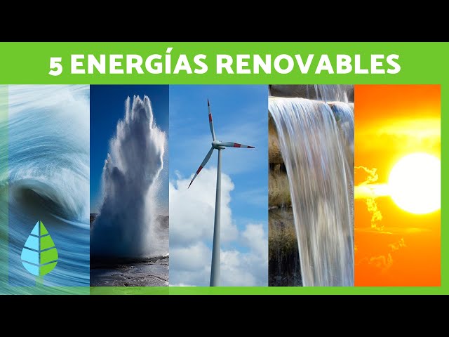5 TYPES of RENEWABLE ENERGY and How They Work ☀️⚡