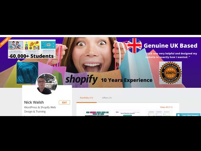 WordPress & Shopify Website Design With Conversion Ready Copy.