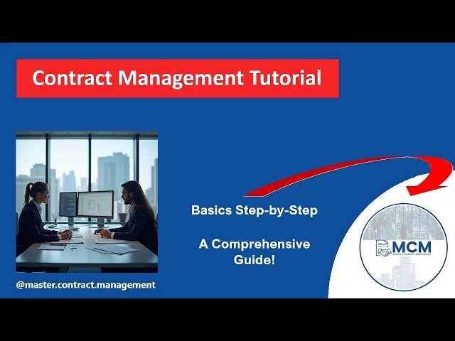 Contract Management Tutorial (Basics step by step)