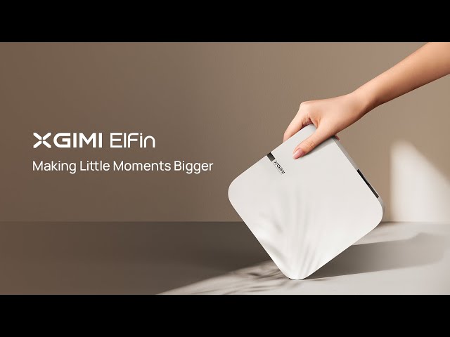 XGIMI ELFIN Introduction Live