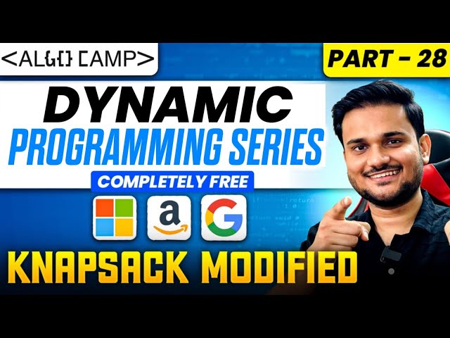 KNAPSACK Modified | DP Series Part 28