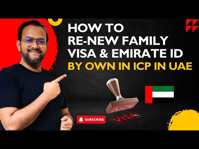 How To Renew Family Visa & Emirate ID in ICP in UAE ?@stalks #abudhabi #unitedarabemirates