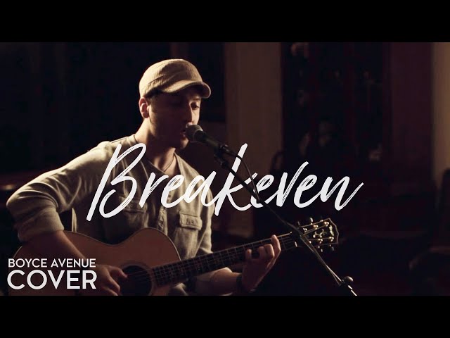 Breakeven - The Script (Boyce Avenue acoustic cover) on Spotify & Apple