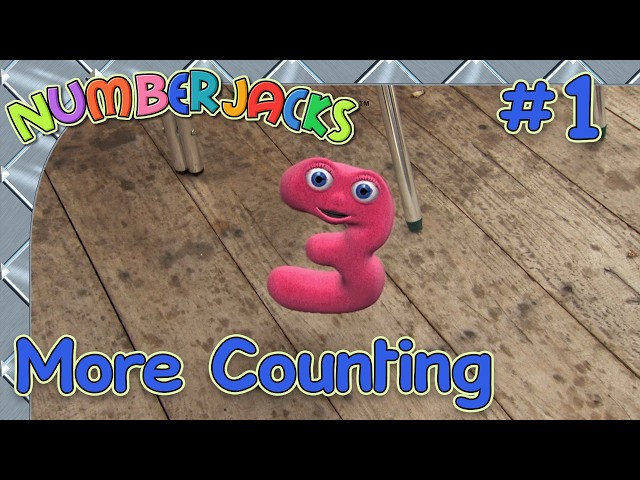 Counting with Numberjack 3 | Numberjacks Maths Course! 🔢 More Counting | Learning with Numberjacks!