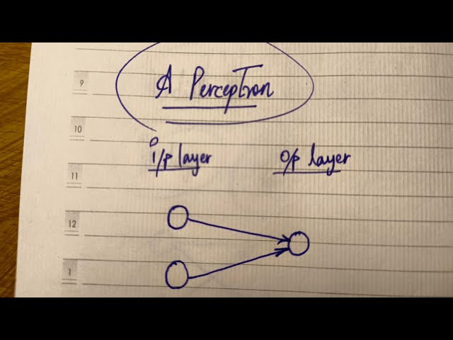 PERCEPTRON | MACHINE LEARNING | DEEP LEARNING 