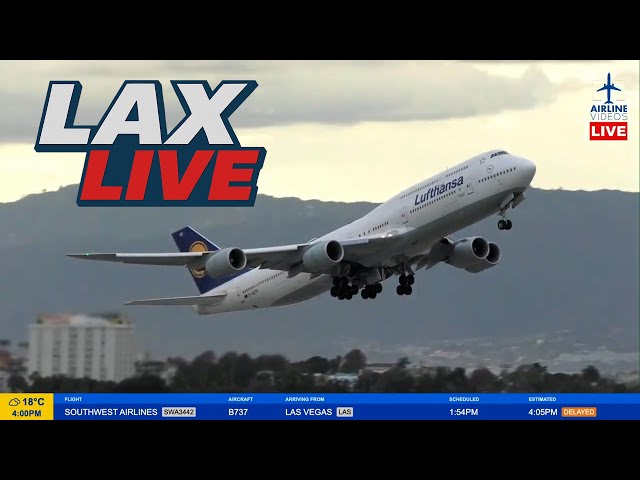 🔴LIVE LOS ANGELES (LAX) AIRPORT REVERSE OPS ACTION! (November 21st, 2025)