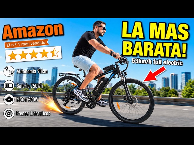 THIS is the CHEAPEST ELECTRIC mountain BIKE on AMAZON | DUOTTS C29L