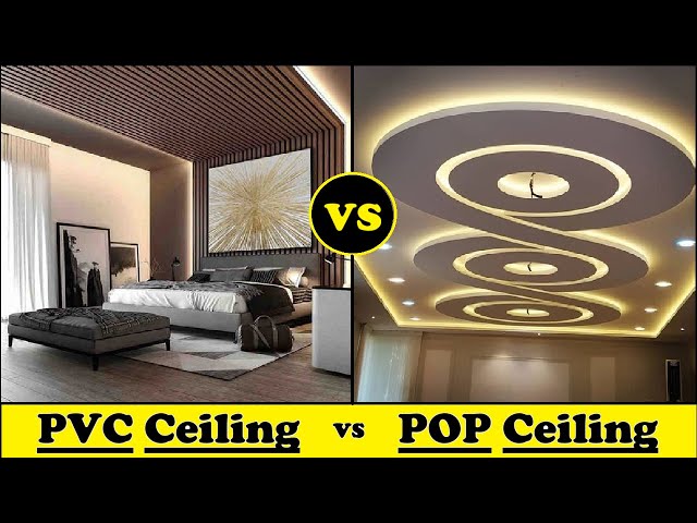 PVC vs POP False Ceiling – Which is Better?