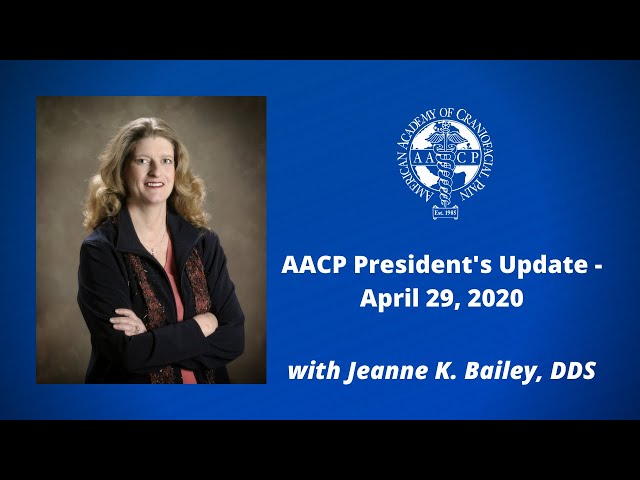 AACP Presidential Address  Dr  Bailey