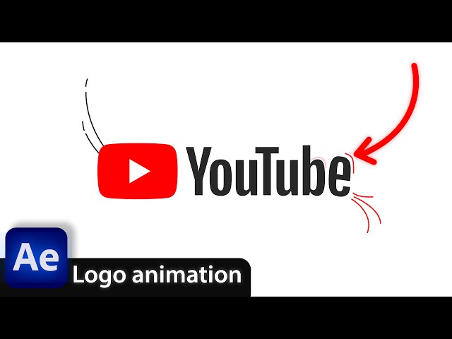 How to Animate the YouTube Logo in After Effects | Creative Logo Animation Tutorial