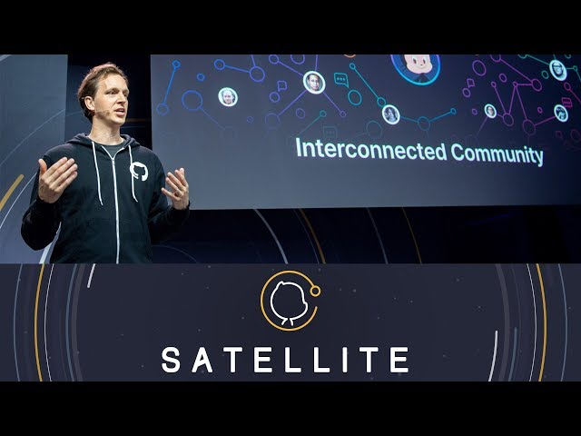 The interconnected community - GitHub Satellite 2019