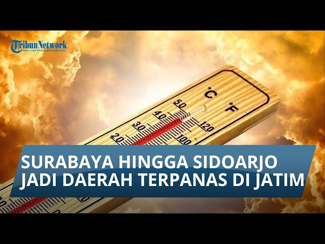 Weather Forecast for Monday, August 10, 2026: Surabaya to Sidoarjo Become the Hottest Areas in Ea...