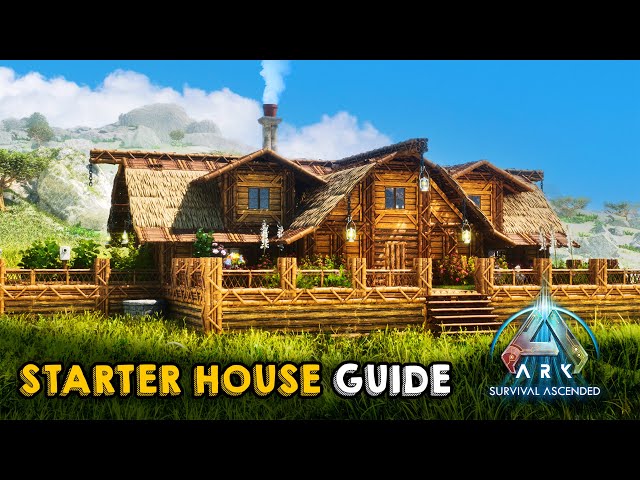 PVE Cozy Starter House | Building Tutorial | ARK: Survival Ascended