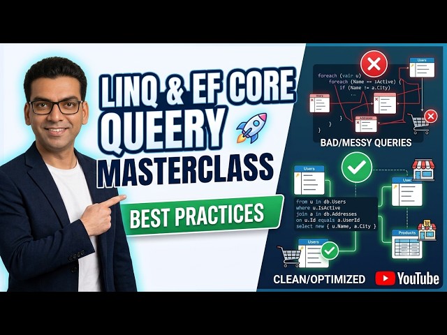 LINQ in C# Explained 🚀 | Complete LINQ Tutorial with Real-World Examples | .NET