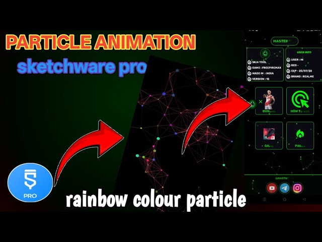 How to Add Particle Animation in Sketchware Pro | ParticleView Tutorial | No-Code Android UI Effect