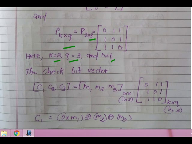 Error control coding